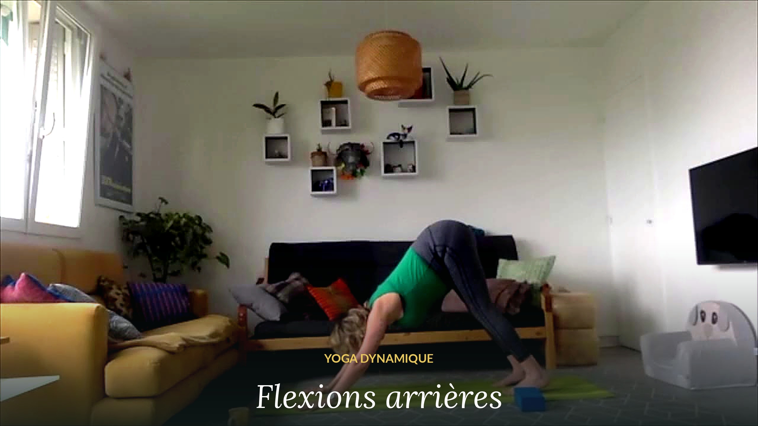 Yoga dynamique - flexions arrières — Do Yoga vidéo